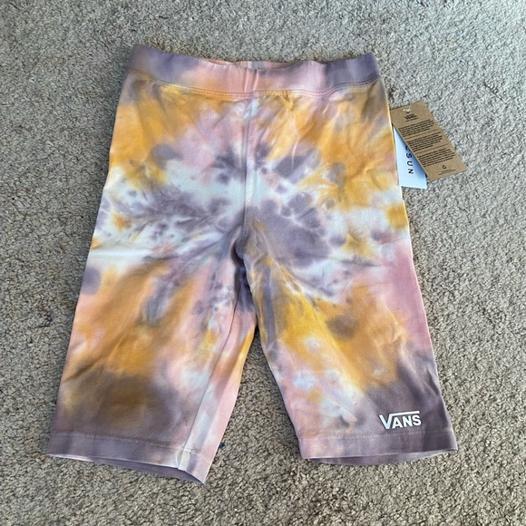 NWT Vans Tie Dye Biker Shorts - Picture 1 of 5